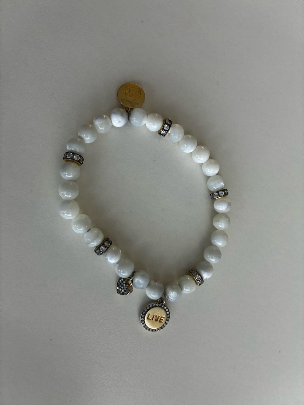THE LIVE BEADED STRETCH BRACELET